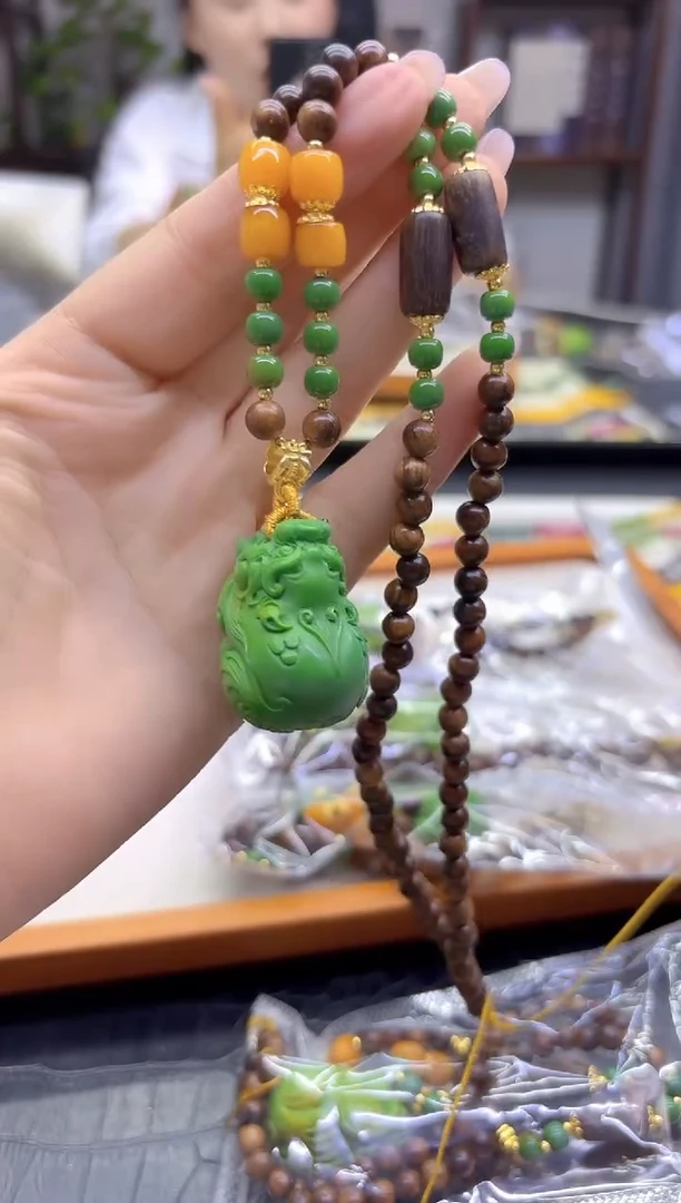 毛衣链未镶嵌翡翠DIY款M789