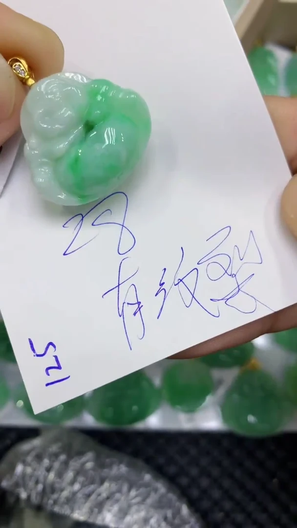 颈饰未镶嵌翡翠缅甸A货翡翠