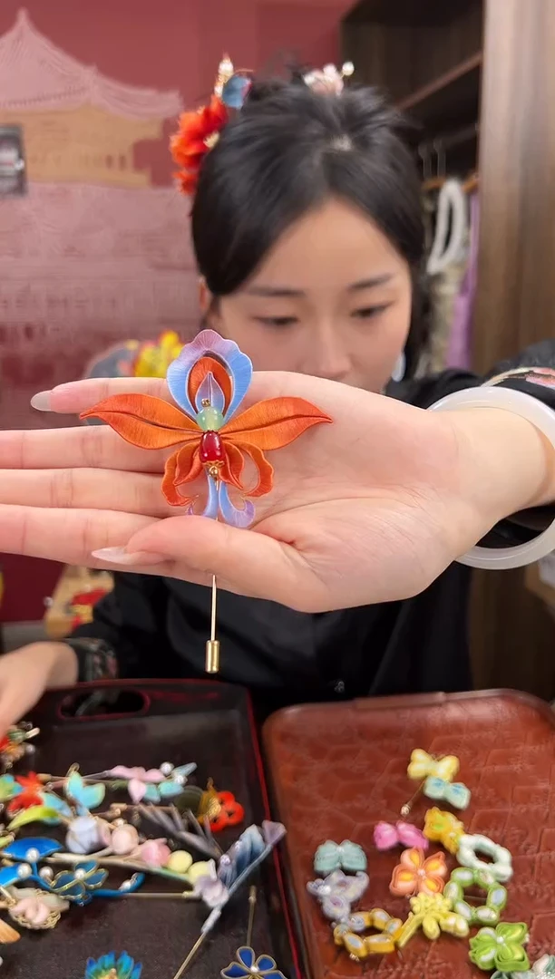 【闪购商品】刺绣苏绣世家非遗手工（胸针）
