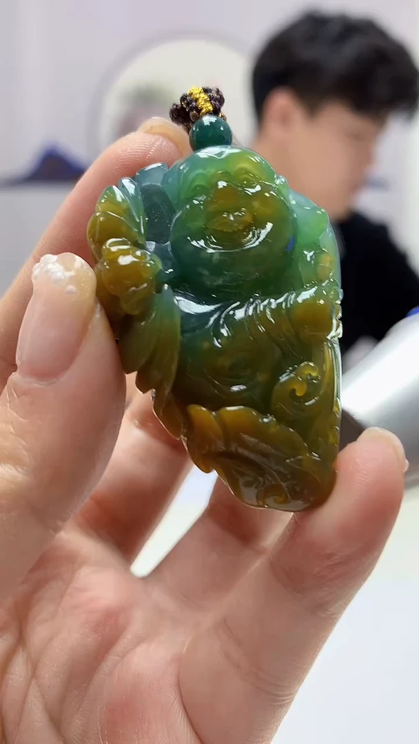 【闪购商品】定制翡翠未镶嵌5145ms-毛货70佛公