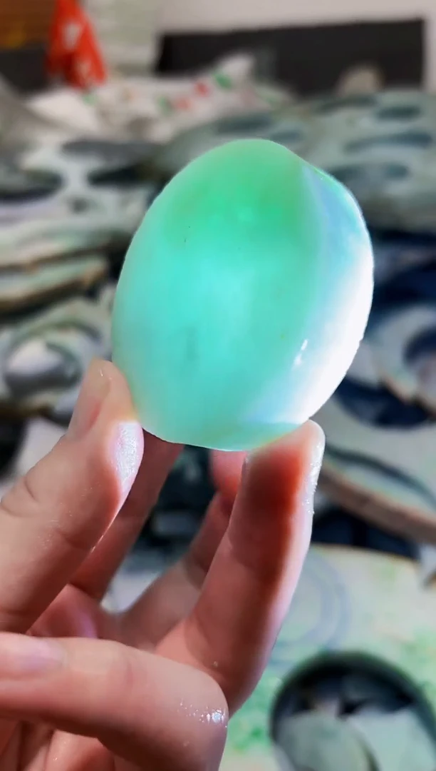 【闪购商品】翡翠颈饰未镶嵌A货白谭1751