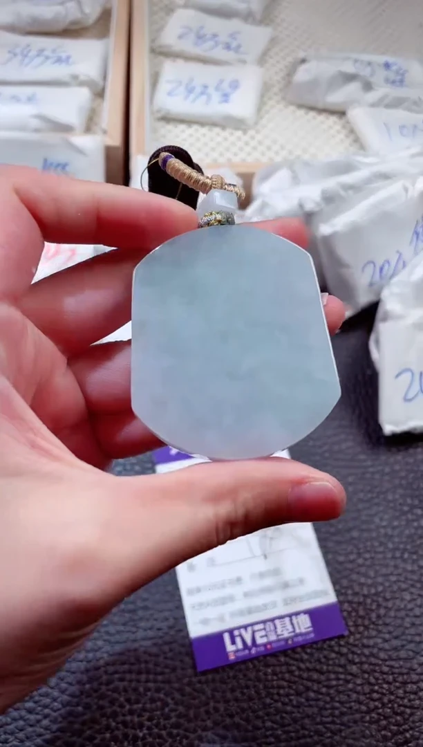 翡翠未镶嵌颈饰00005007