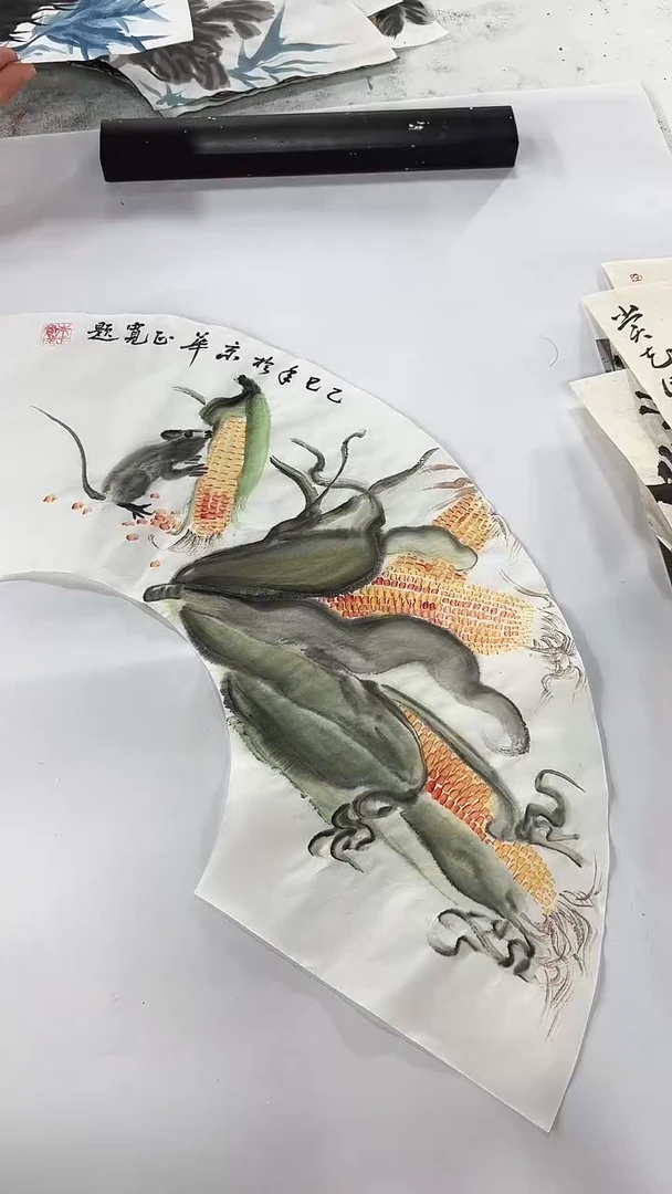 国画直播福利/国画/花鸟