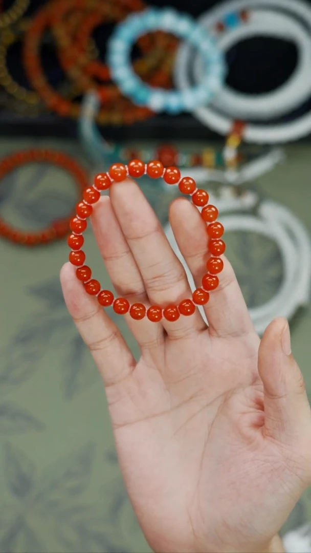 南红玛瑙文玩配饰未镶嵌@*少文玩配饰