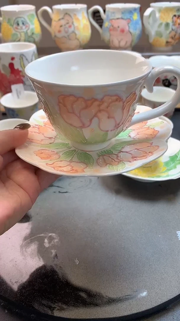 一味*郁金香-咖啡杯