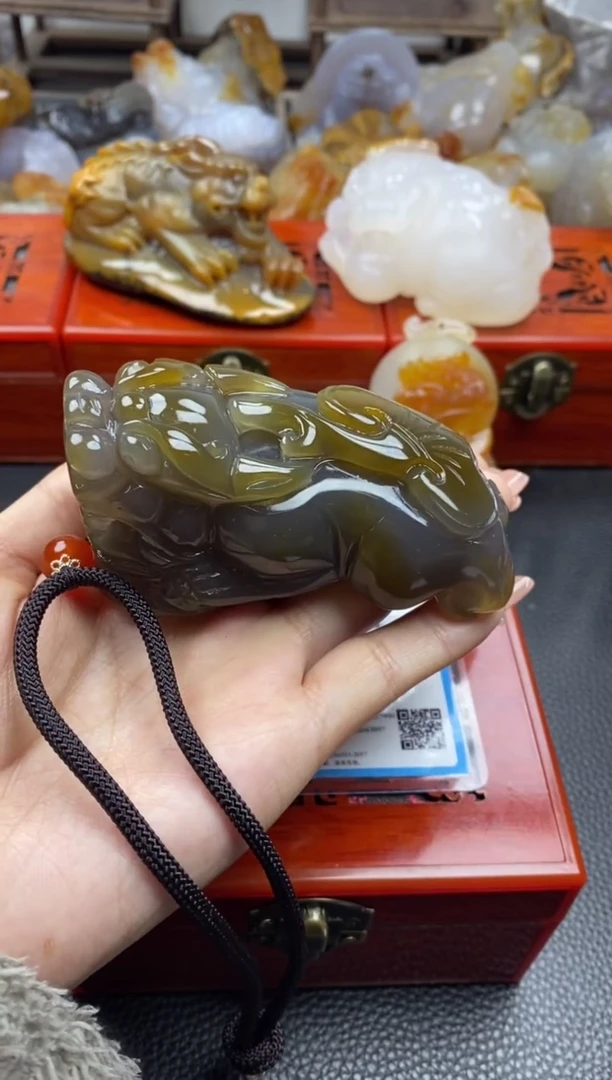 【闪购商品】玛瑙/玉髓手把未镶嵌00