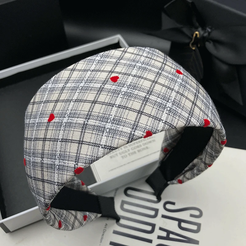 新款宽边遮白发发箍女士原创设计复古港风休闲风瑞丽风极简风韩版