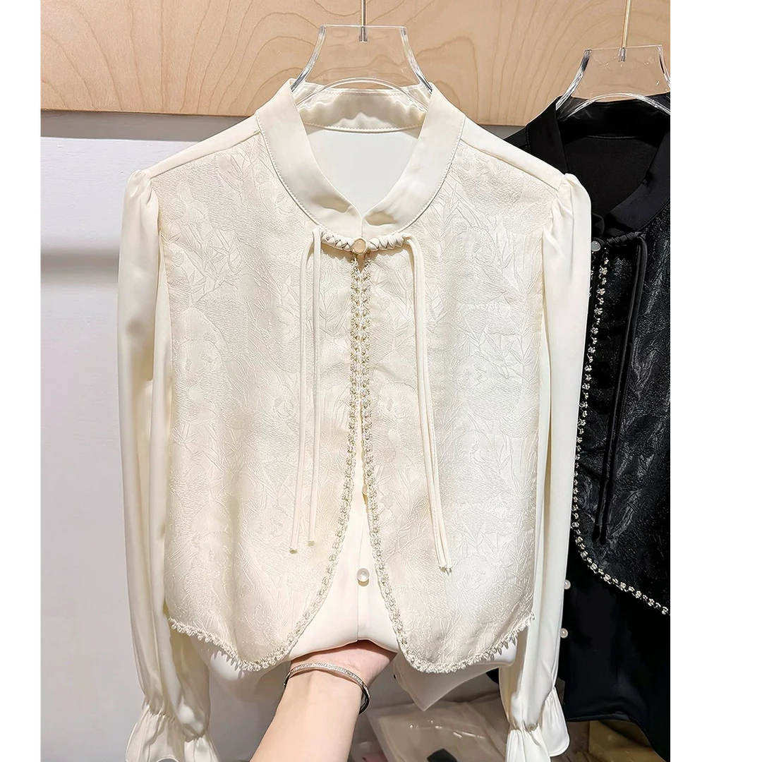 国风 衬衣遮肚显瘦