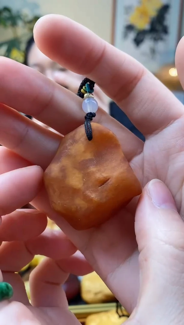 【闪购商品】琥珀颈饰未镶嵌吊坠