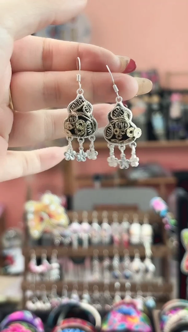 织绣艺枝独绣手工饰品109