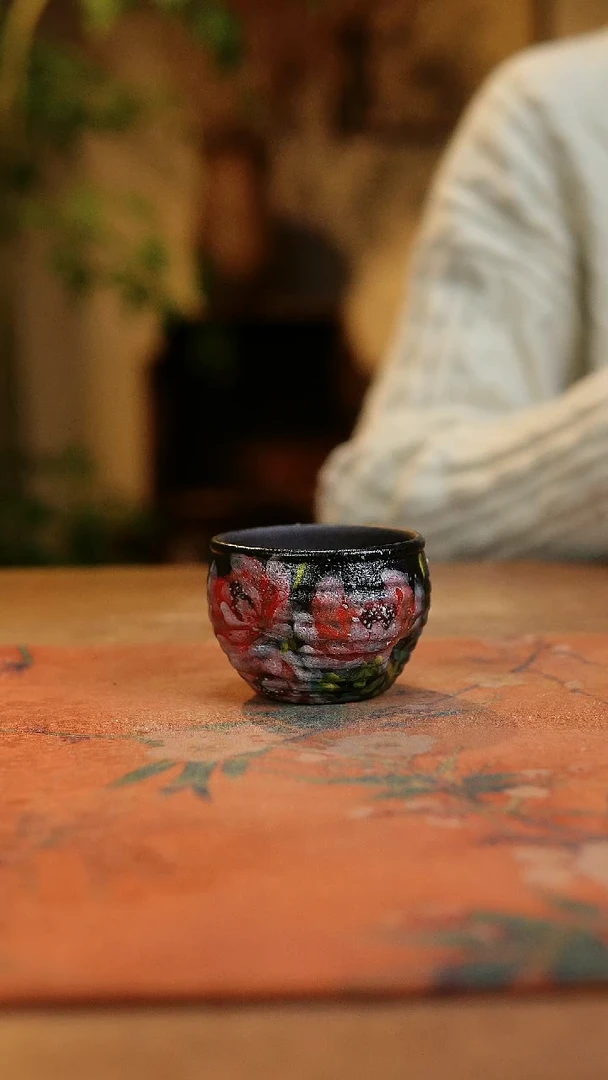 【闪购商品】瓷片1122景德镇手工手绘釉下彩高温瓷