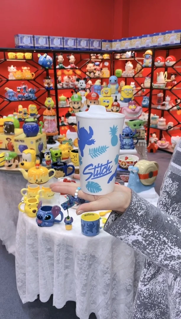 【闪购商品】1@@吏迪仔陶瓷咖啡杯