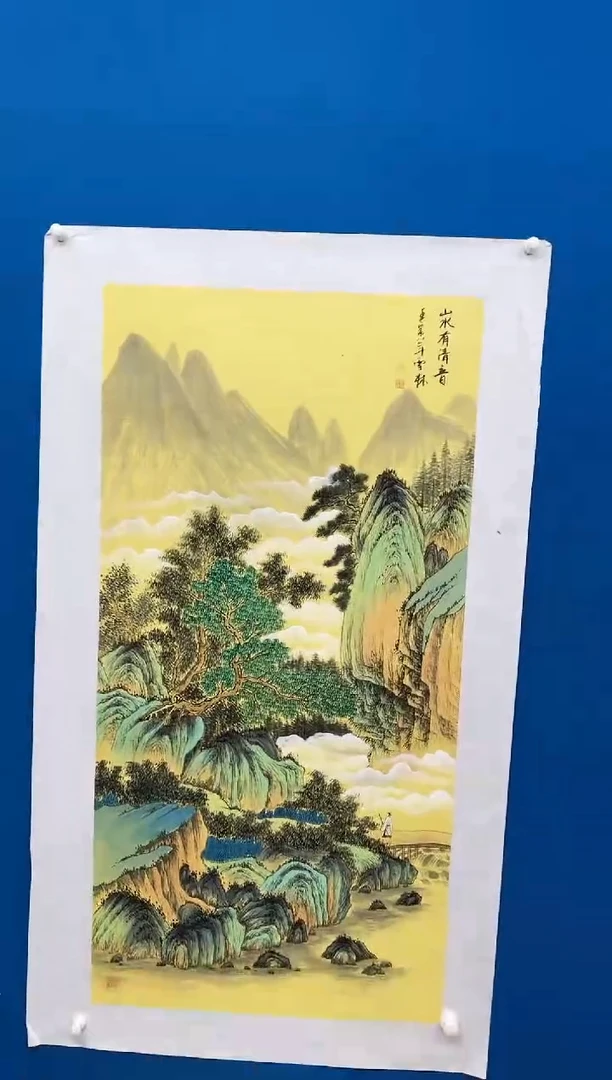 【闪购商品】国画张-四尺山水/无框/W