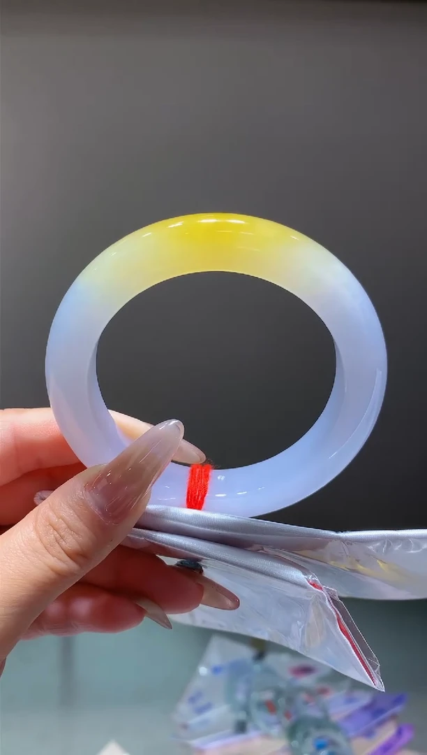 未镶嵌手镯翡翠-正圈58.4-全款25万-定金2万