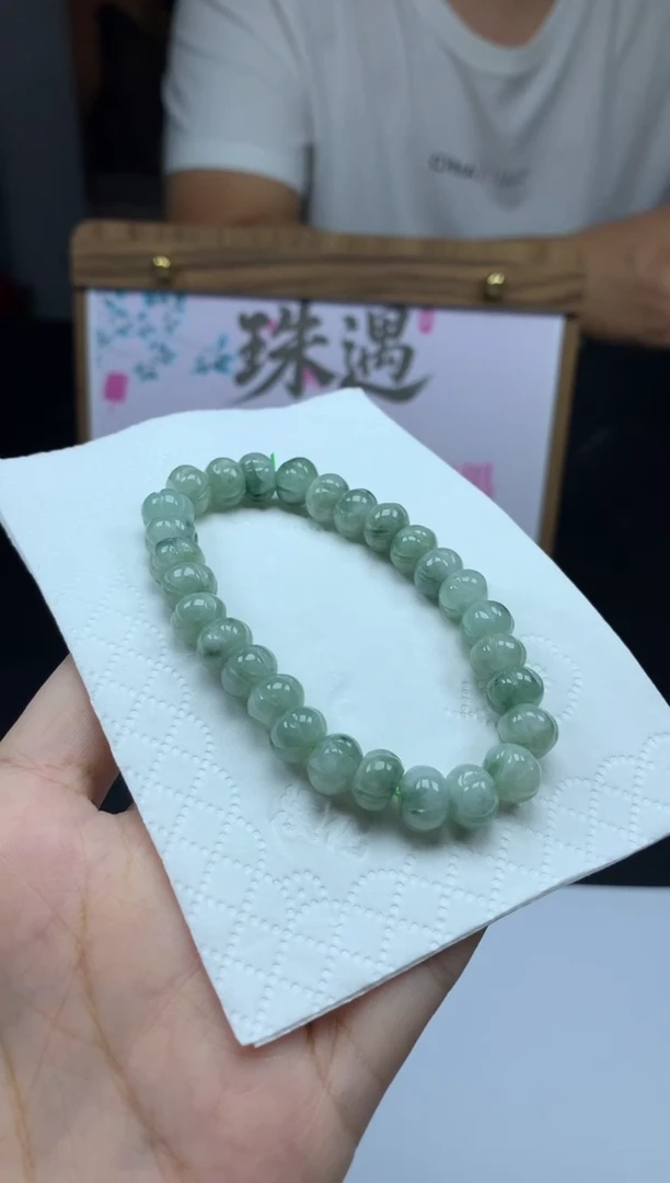 颈饰未镶嵌翡翠翡翠珠链
