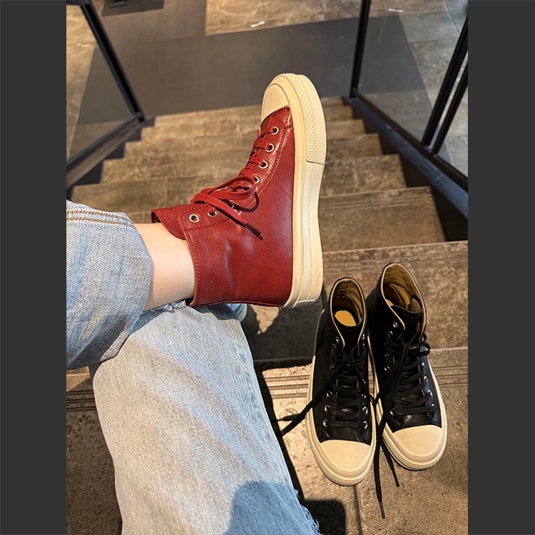a628 时尚高帮休闲鞋