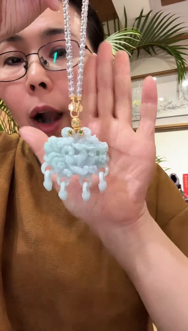 【闪购商品】翡翠颈饰未镶嵌国风