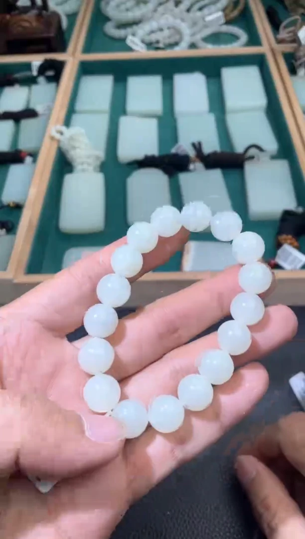 未镶嵌手串和田玉手串卡12