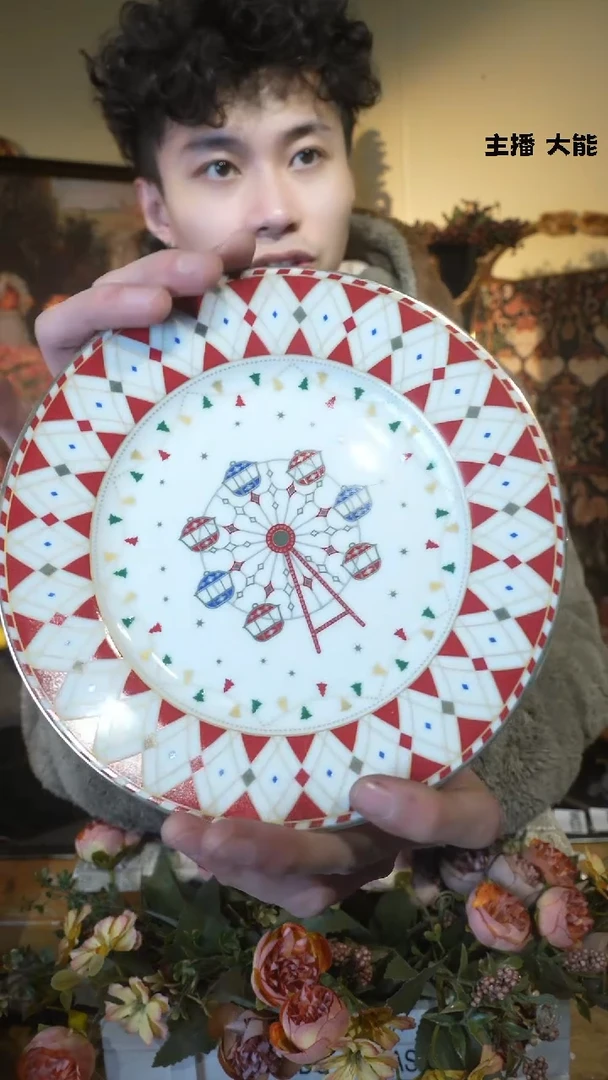 【闪购商品】默认微瑕高端树脂陶瓷摆件W223