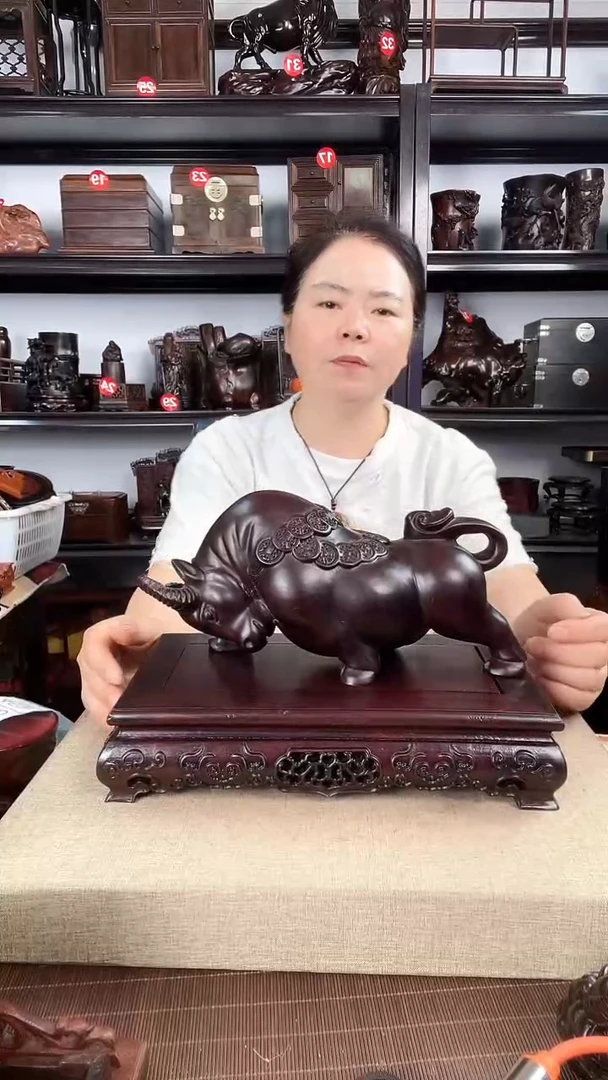 木瑕疵老李红木工艺品