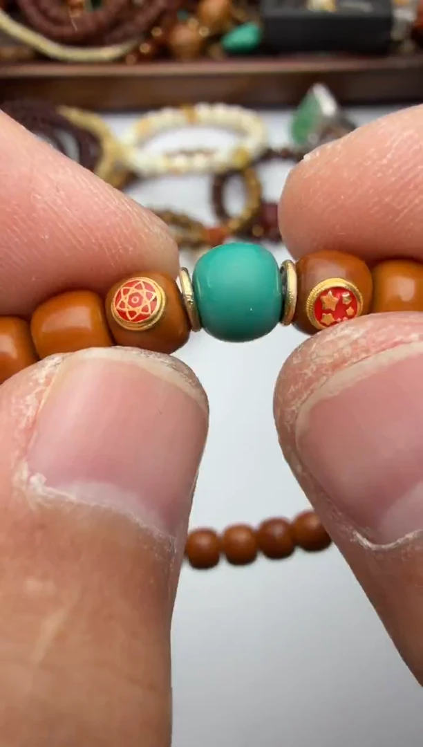 手串橄榄核未镶嵌配饰