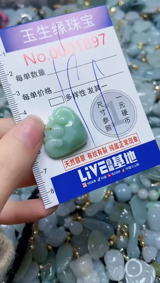 【闪购商品】翡翠颈饰未镶嵌闪购00001897