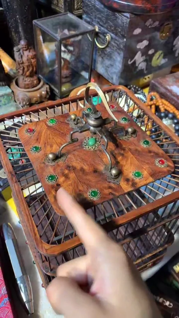 木黄花梨  鸟笼