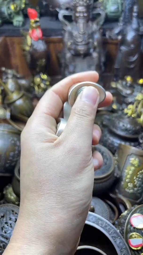 闪购链接，点击下单，有运费险，铜摆件