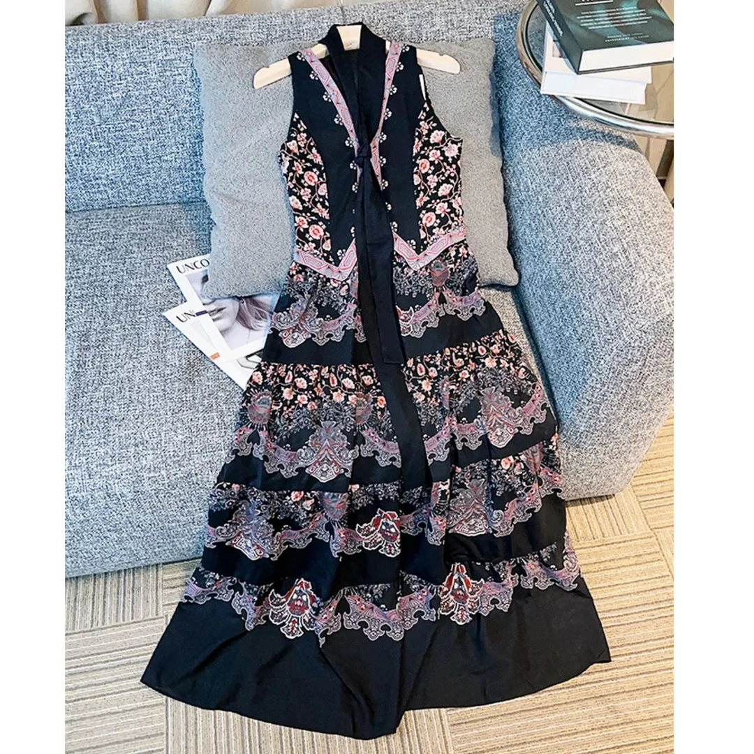 JOJO【550-599】找编码下单 南油高奢集合链接夏季法式百褶连衣裙