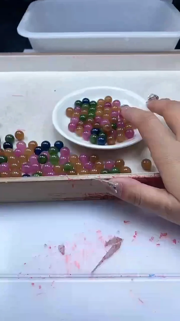 【闪购商品】碧玺颈饰未镶嵌w24碧玺10mm*20颗