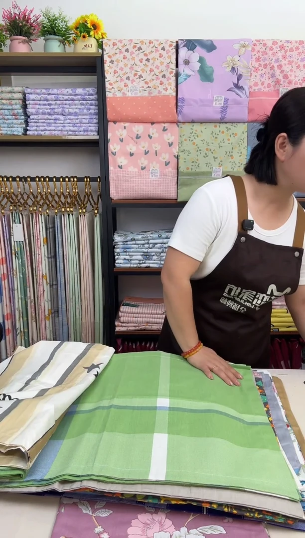 棉棉9.9一对枕套粗布