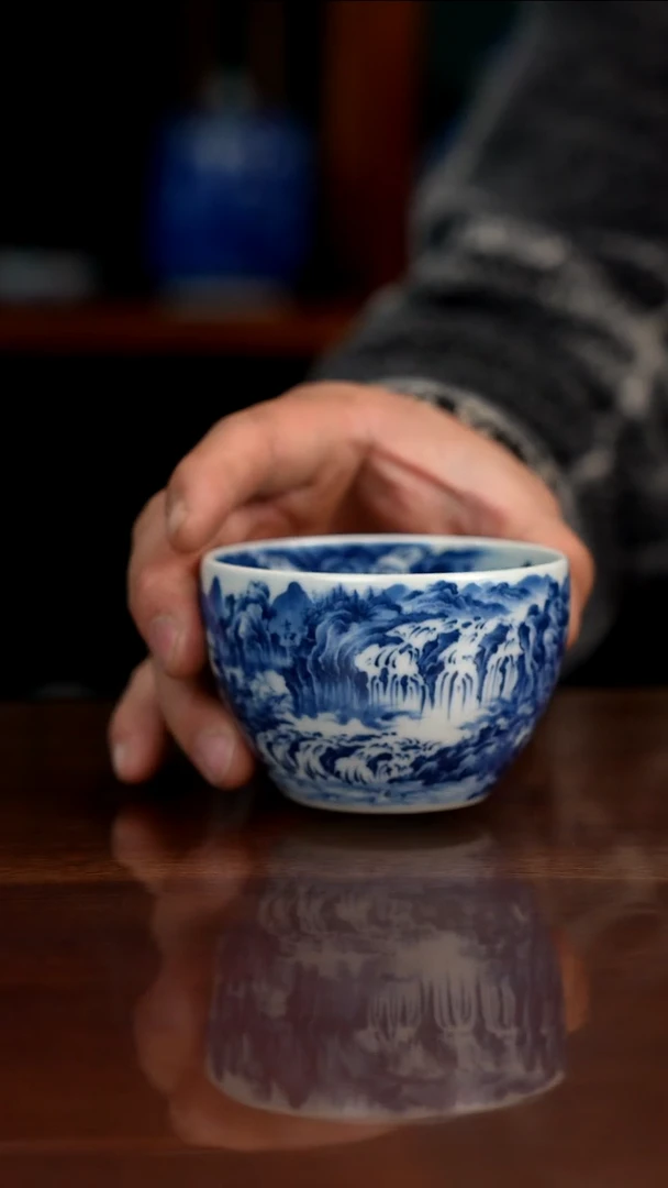 景琳藏北派山水多吉图