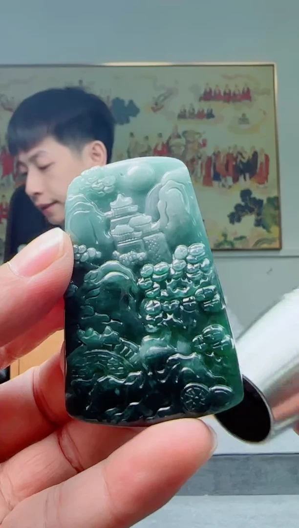 【闪购商品】翡翠颈饰未镶嵌多样性随机一件发货