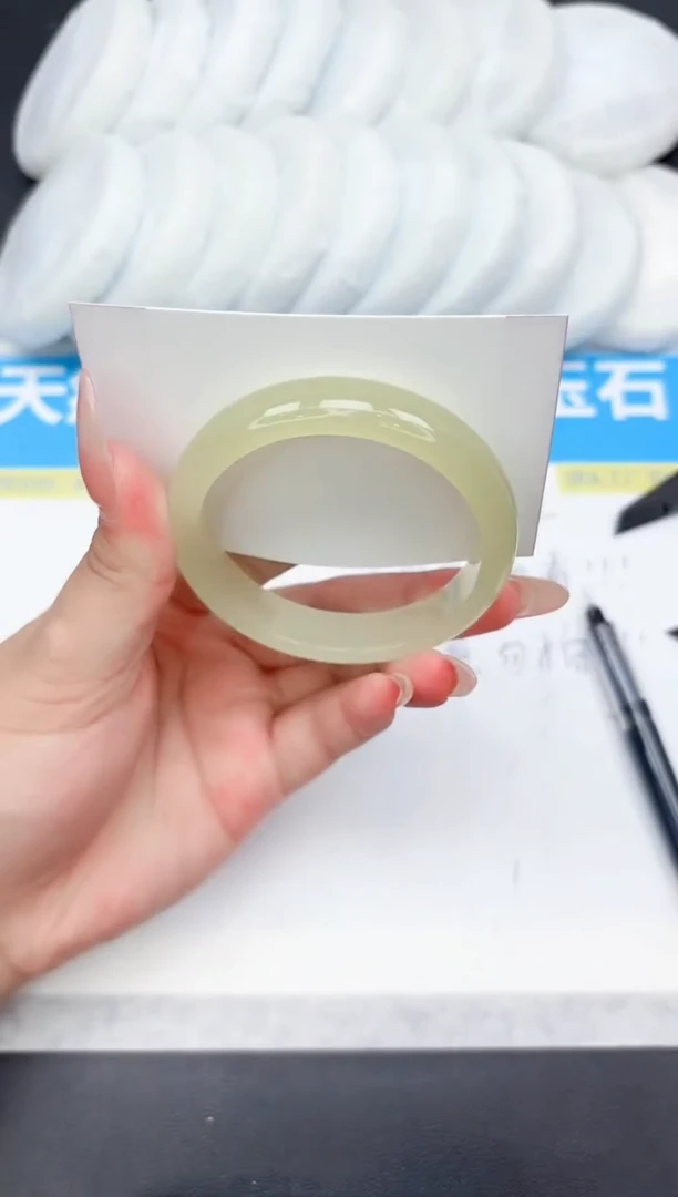 未镶嵌手镯石英质玉44-55