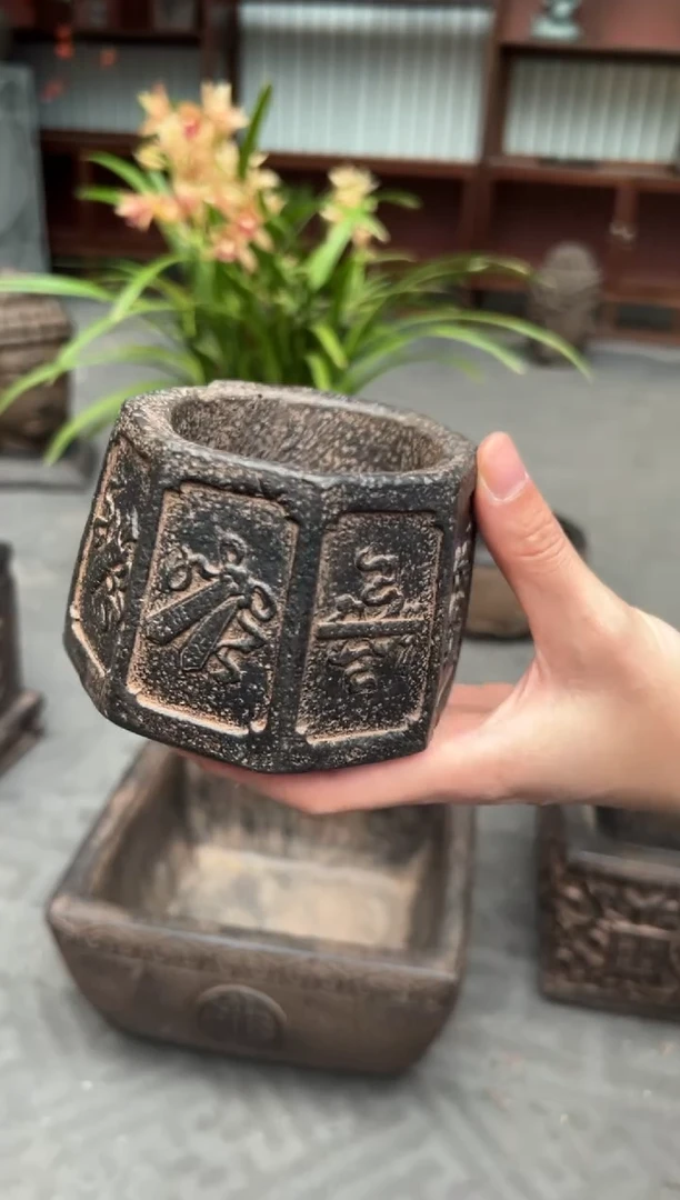 陶土【火山泥】八宝井