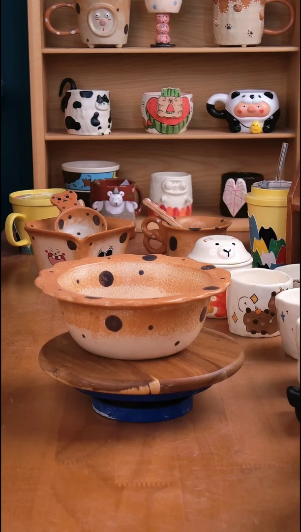 摆件陶景德镇原创手工陶瓷