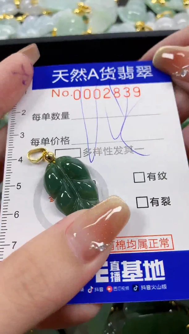 颈饰未镶嵌翡翠天然A货翡翠