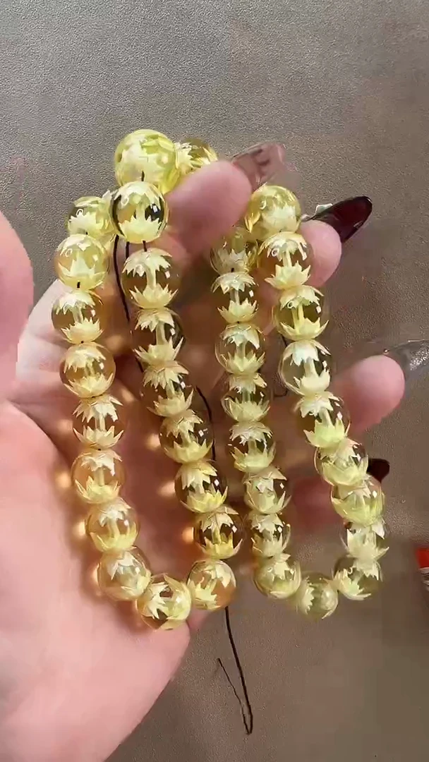 【闪购商品】琥珀颈饰未镶嵌项链