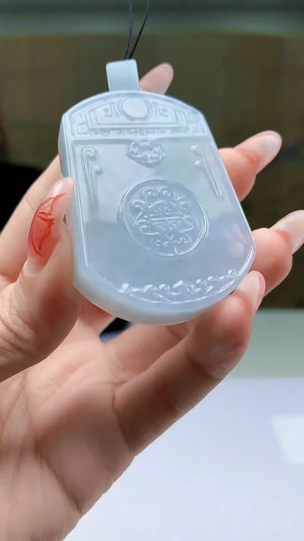 【闪购商品】定制翡翠未镶嵌4902ty-毛货挂件102