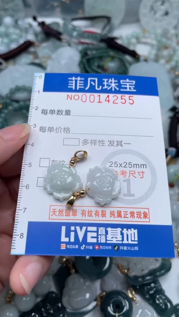 颈饰未镶嵌翡翠14255