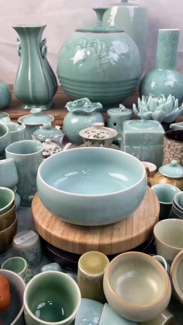 【闪购商品】特价福利 微瑕 慧仙青瓷