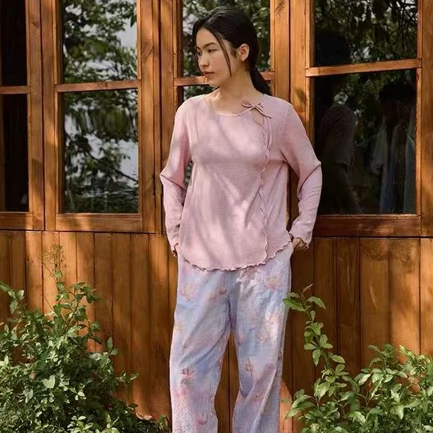 女款初秋睡衣cz188