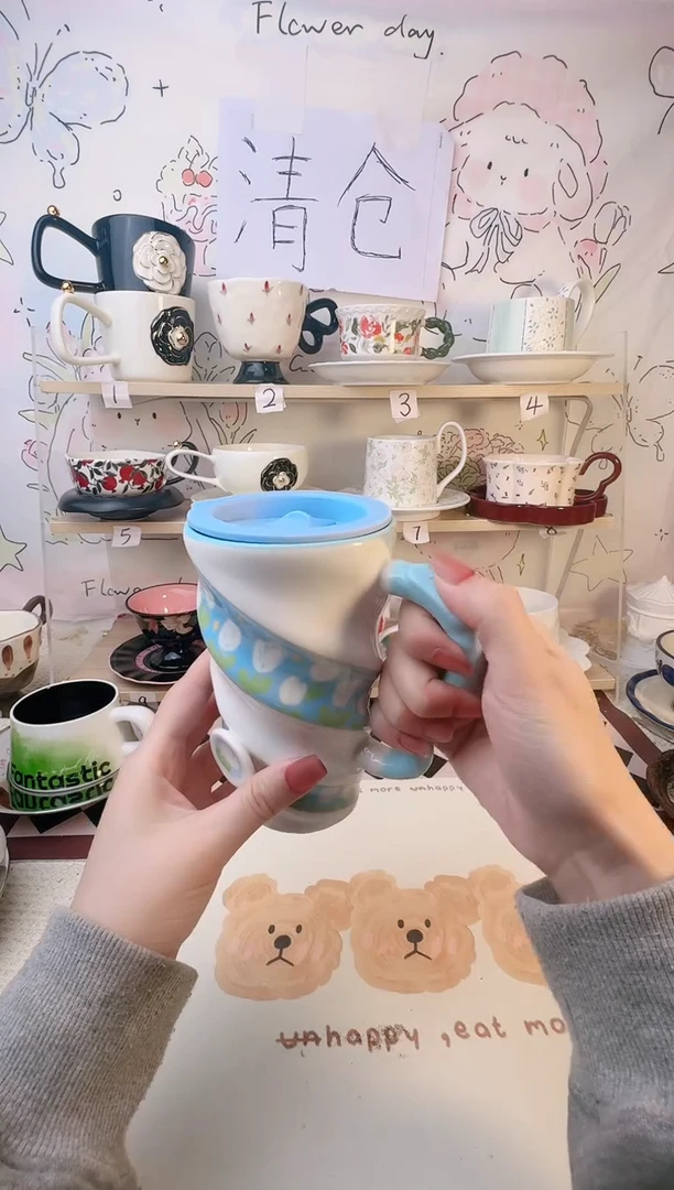 【闪购商品】普通钢化玻璃双饮款1