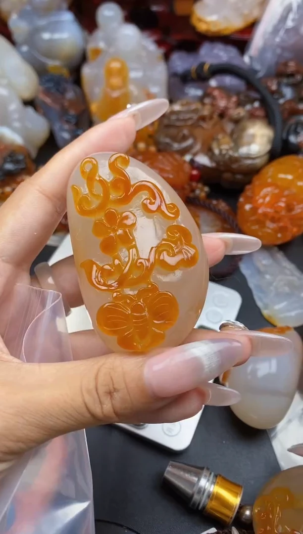 【闪购商品】玛瑙/玉髓颈饰未镶嵌ll
