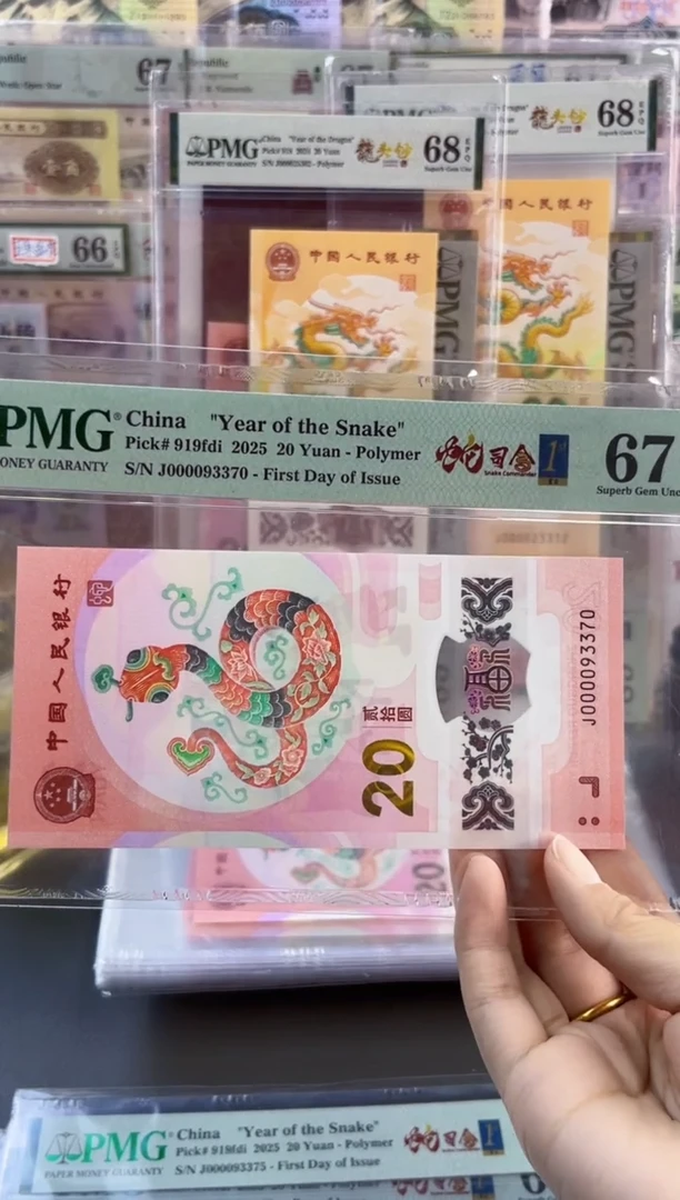 【闪购商品】蛇司令首日标 PMG67分尾370