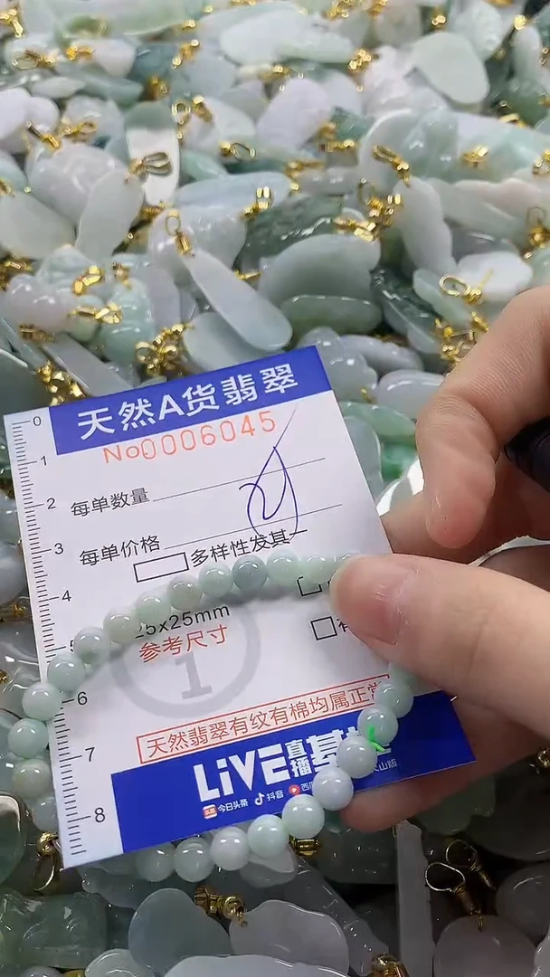 颈饰未镶嵌翡翠纯天然a货翡翠