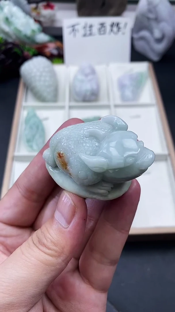 颈饰未镶嵌翡翠天然缅甸A货翡翠