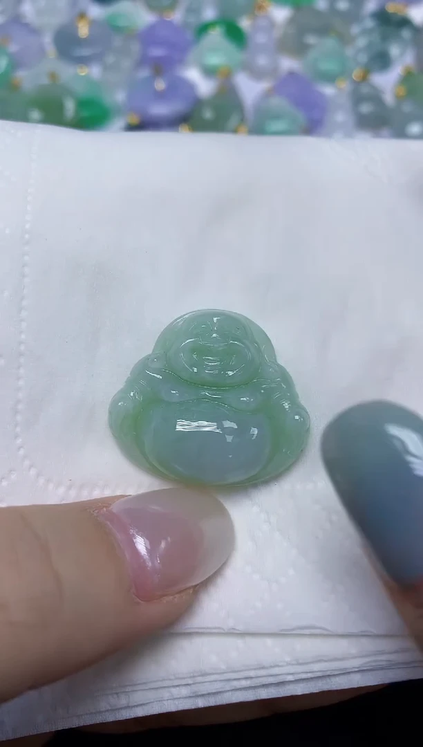 翡翠未镶嵌颈饰天然缅甸翡翠A货