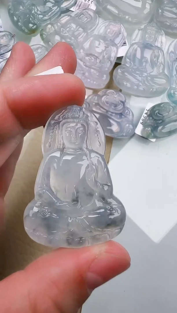 颈饰未镶嵌翡翠缅甸翡翠a货