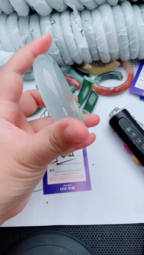石英质玉手镯未镶嵌B45-54-55
